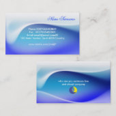 Zeer fraaie mooie zachte visitekaartjes (Voorkant / Achterkant)