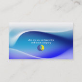 Zeer fraaie mooie zachte visitekaartjes (Achterkant)