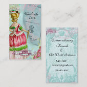 Zeer Franse oproepkaart Contactkaartje (Voorkant / Achterkant)