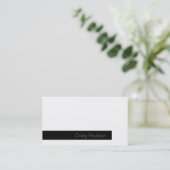 Zeer frisse trend consultant Visitekaartje (Staand voorkant)