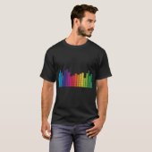 Zeer fun Digital Graphic Equalizer T-Shirt (Voorkant volledig)