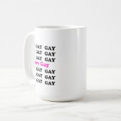 Zeer Gay Koffiemok (Voorkant links)