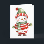Zeer gebundelde Happy Christmas Snowman BLANk Feestdagen Kaart<br><div class="desc">Verstuur je graag kaarten voor Kerstmis, feestdagen en echt de hele winter lang? Als dat zo is, ben je waarschijnlijk dol op blanco kaarten. Prettige feestdagen Je kunt ze gebruiken om iemand een kaartje te sturen om hem een vrolijk kerstfeest te wensen of Je kunt ook kaarten sturen om iemand...</div>