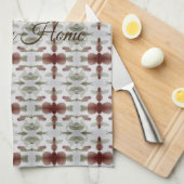 Zeer  gebundelde ontwerper theedoek (Quarter Fold)