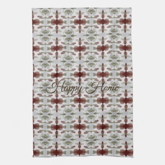 Zeer  gebundelde ontwerper theedoek (Verticaal)