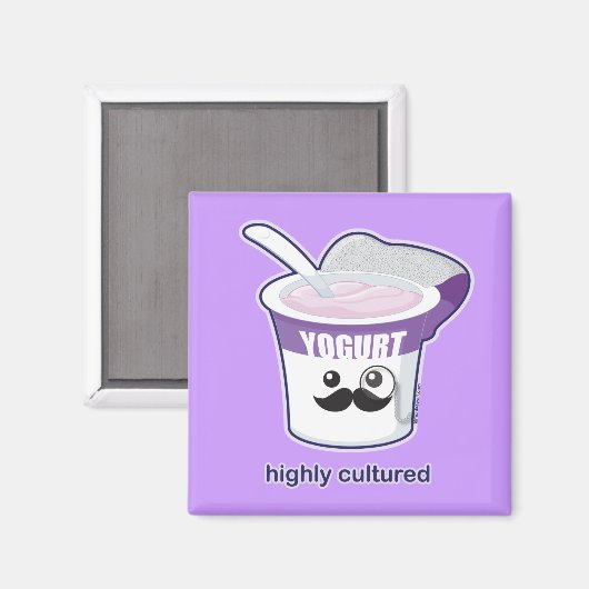 zeer gecultiveerd magneet (Voorkant / Achterkant)