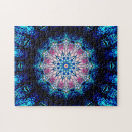 Zeer gedetailleerde Star-vormige Mandala | Abstrac Legpuzzel
