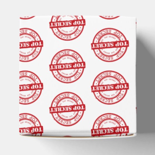 Zeer geheim bedankdoosjes (Bovenkant)