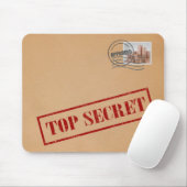 Zeer geheim Envelope Mousepad Muismat (Met muis)