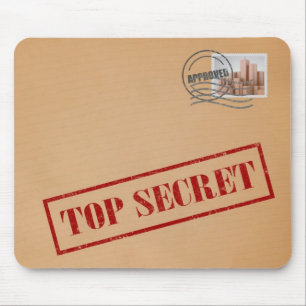 Zeer geheim Envelope Mousepad Muismat