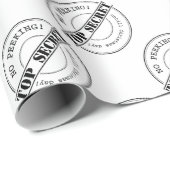 Zeer geheim | Geen spieken | kerstpapier Cadeaupapier (Rol Hoek)