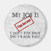 Zeer geheim! magneet (Voorkant)