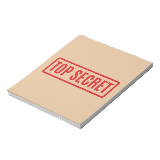 Zeer geheim notitieblok (Linkerzijde)