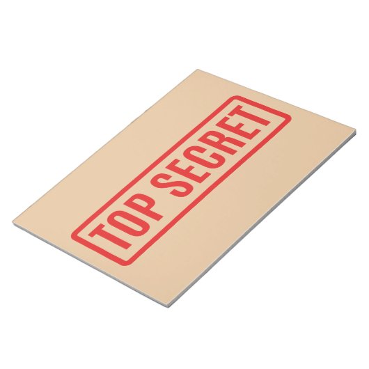 Zeer geheim notitieblok (Schuin)