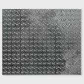 Zeer geheim vertrouwelijk stempel zwart, zilvervor cadeaupapier (Vlak)