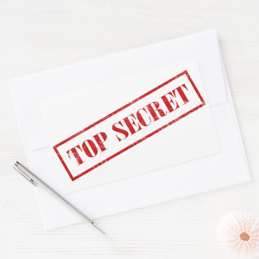 Zeer geheime Stickers (Envelop)