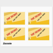 Zeer geheime Stickers (Vel)