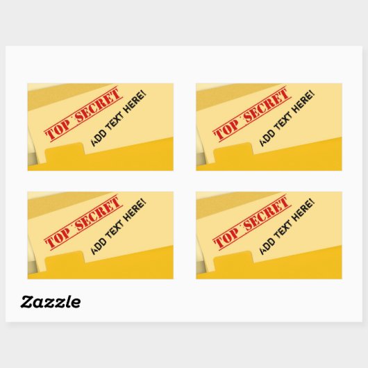 Zeer geheime Stickers (Vel)