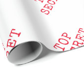 Zeer geheime typografie voor schrijfmachines cadeaupapier (Rol Hoek)