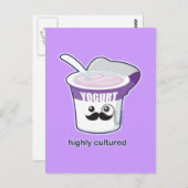 Zeer gekweekt briefkaart (Voorkant / Achterkant)