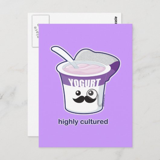 Zeer gekweekt briefkaart (Voorkant / Achterkant)