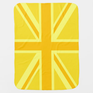 Zeer gele vlag Britse vlag Inbakerdoek