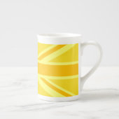 Zeer gele vlag Britse vlag Porselein Kop (Rechts)