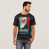 Zeer geleidelijke verandering die we in Darwin kun T-shirt (Voorkant volledig)