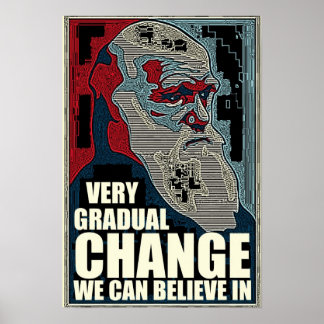 Zeer geleidelijke verandering poster