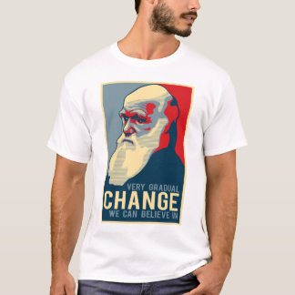 Zeer geleidelijke verandering waar we in kunnen ge t-shirt
