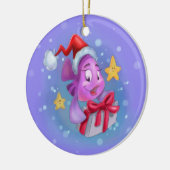 Zeer Gelica Kerstmis Keramisch Ornament (Links)