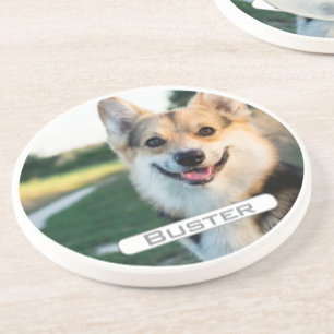 Zeer geliefd huisdiergeheugen zandsteen onderzetter