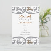 zeer gelukkige honden met lijst kaart (Staand voorkant)