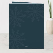 Zeer gelukkige Kerstmis Capybara Kerstmis Kaart (Achterkant)