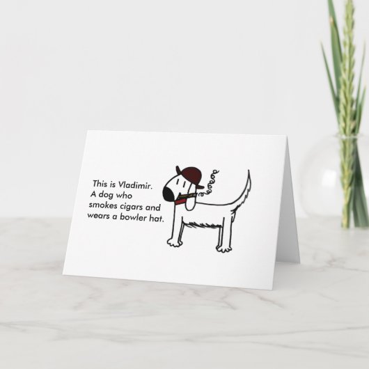 "Zeer gelukkige verjaardag" Kaart (Voorkant)