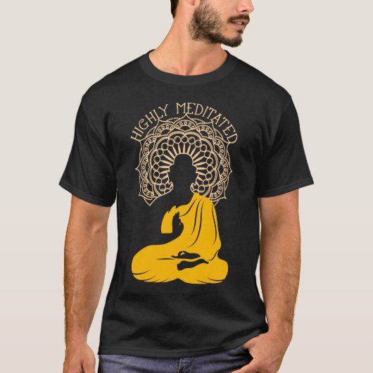 Zeer gemedieerd | Yin Yang Buddha Gift T Shirt (Voorkant)