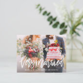 Zeer getrouwd feestdagenkaart (Staand voorkant)