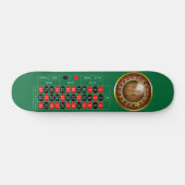 Zeer goed bevonden European Roulette Table Afbeeld Persoonlijk Skateboard (Horizontaal)