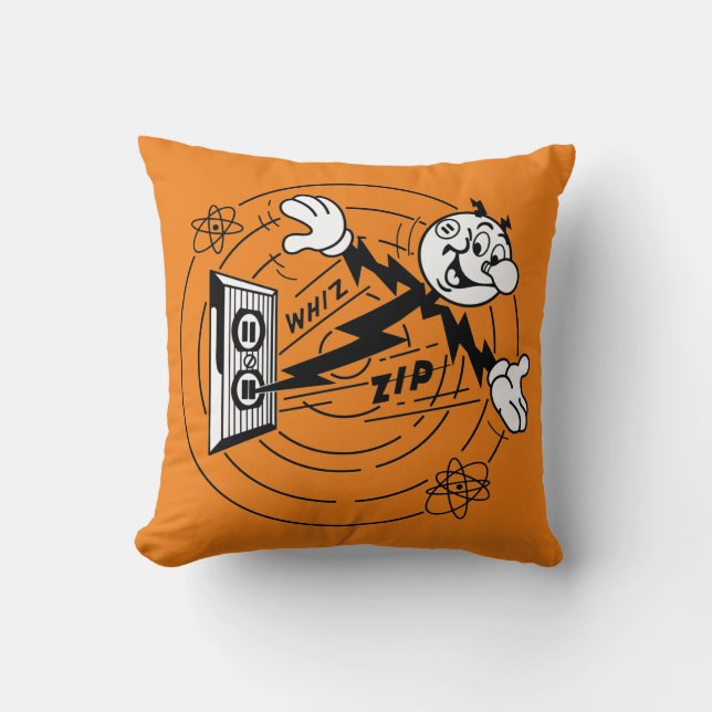 Zeer goed Fun Reddy Kilowatt Sierkussen (Voorkant)