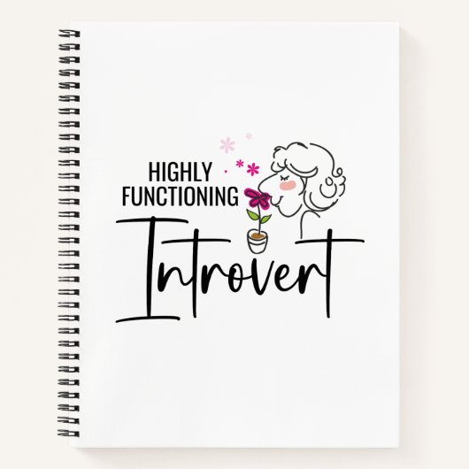 Zeer goed functionerend Introvert Notitieboek (Voorkant)