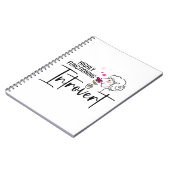 Zeer goed functionerend introvert spiraal foto Not Notitieboek (Linkerzijde)