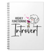 Zeer goed functionerend introvert spiraal foto Not Notitieboek (Voorkant)