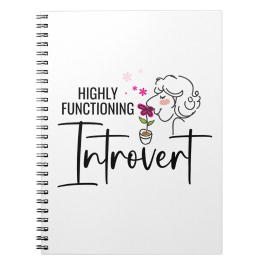 Zeer goed functionerend introvert spiraal foto Not Notitieboek (Voorkant)