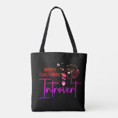 Zeer goed functionerende Introvert Tote Bag (Achterkant)