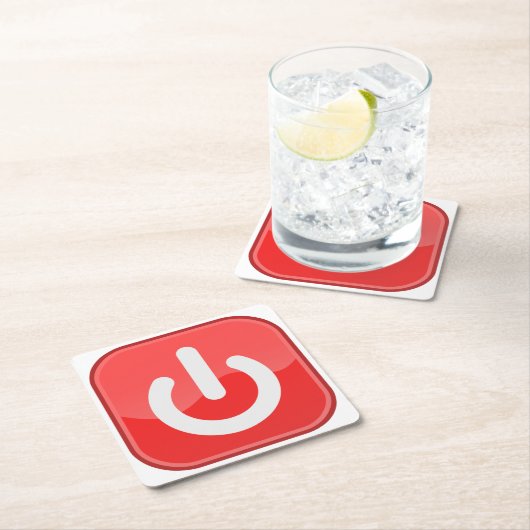 Zeer goed gesimuleerde On-Off Onderzetter Button s (Insitu)