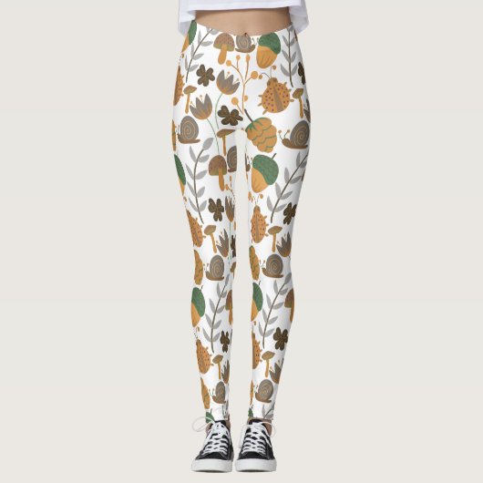 Zeer goed oplentpatroon leggings (Voorkant)