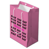 Zeer goede Gay Gift Bag Medium Cadeauzakje (Voorkant Gekanteld)
