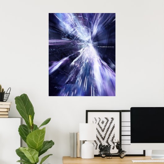 Zeer grafisch poster (Thuiskantoor)