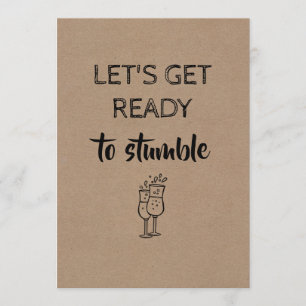 Zeer Grappig Bruidsmeisje / Maid of Honor Voorstel Kaart