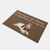 Zeer grappige Basset Hound Pet Humor Deurmat (Schuin)